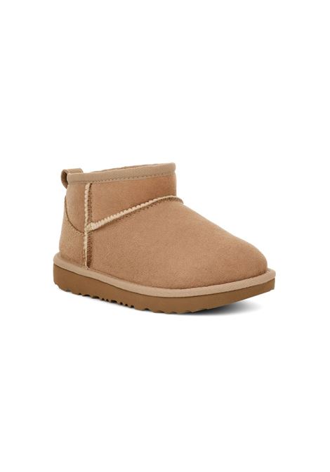 Stivali Kids Classic Ultra Mini in beige Ugg kids - bambino UGG KIDS | 1130750KSAN